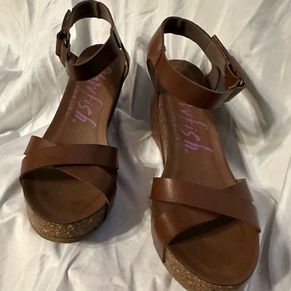 EUC Blowfish Malibu sandals. Size 10 women’s.